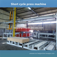 Máquina de la prensa de la laminación del MDF / máquina caliente de la prensa del aglomerado de la melamina
